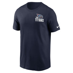 Nike Tennessee Titans Blitz Essential T-Shirt Navy