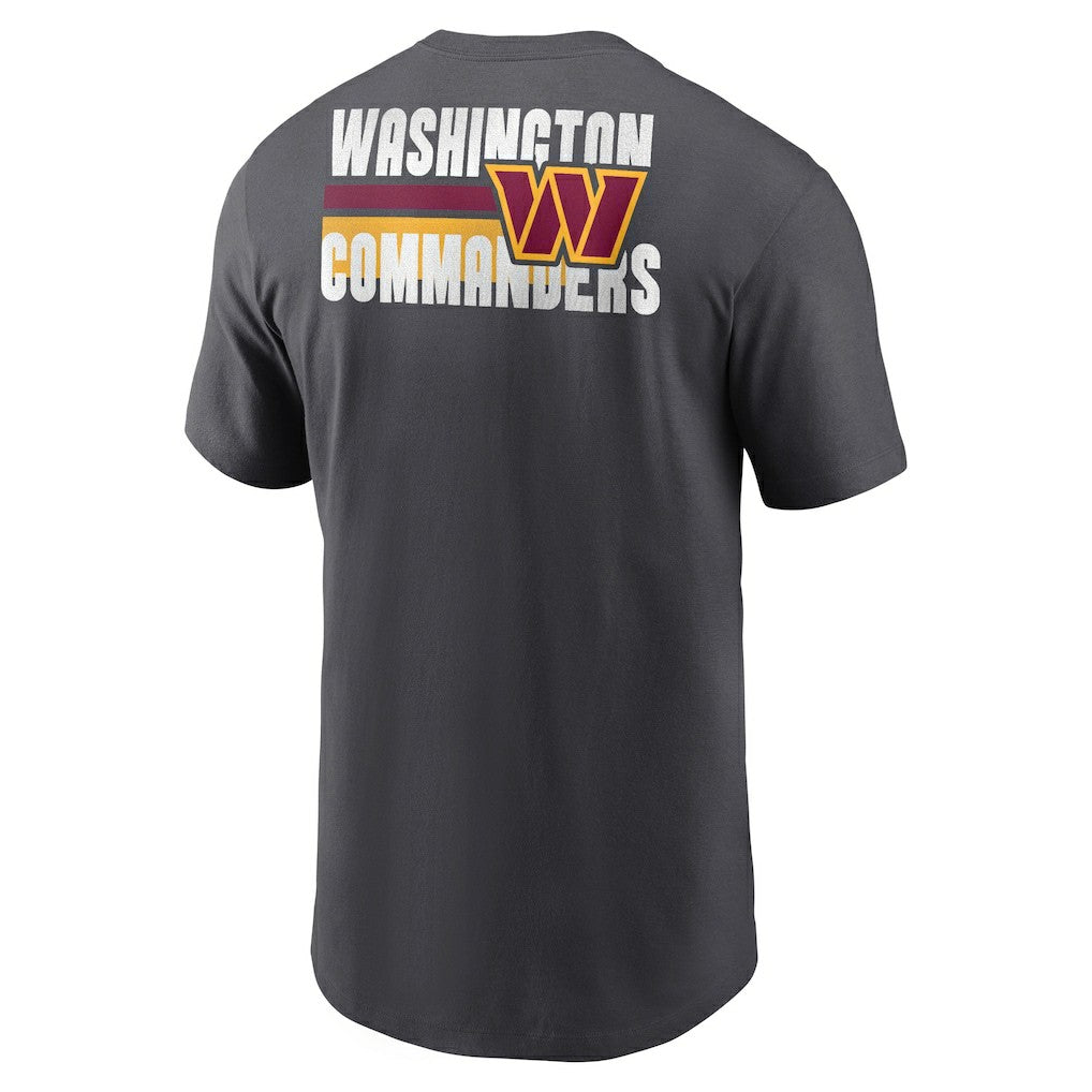 Nike Washington Commanders Blitz Essential T-Shirt Anthracite