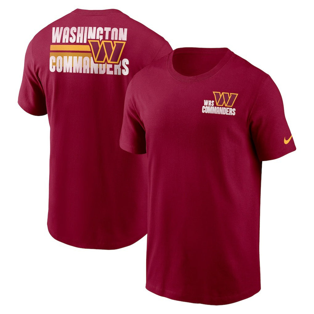 Nike Washington Commanders Blitz Essential T-Shirt Burgundy