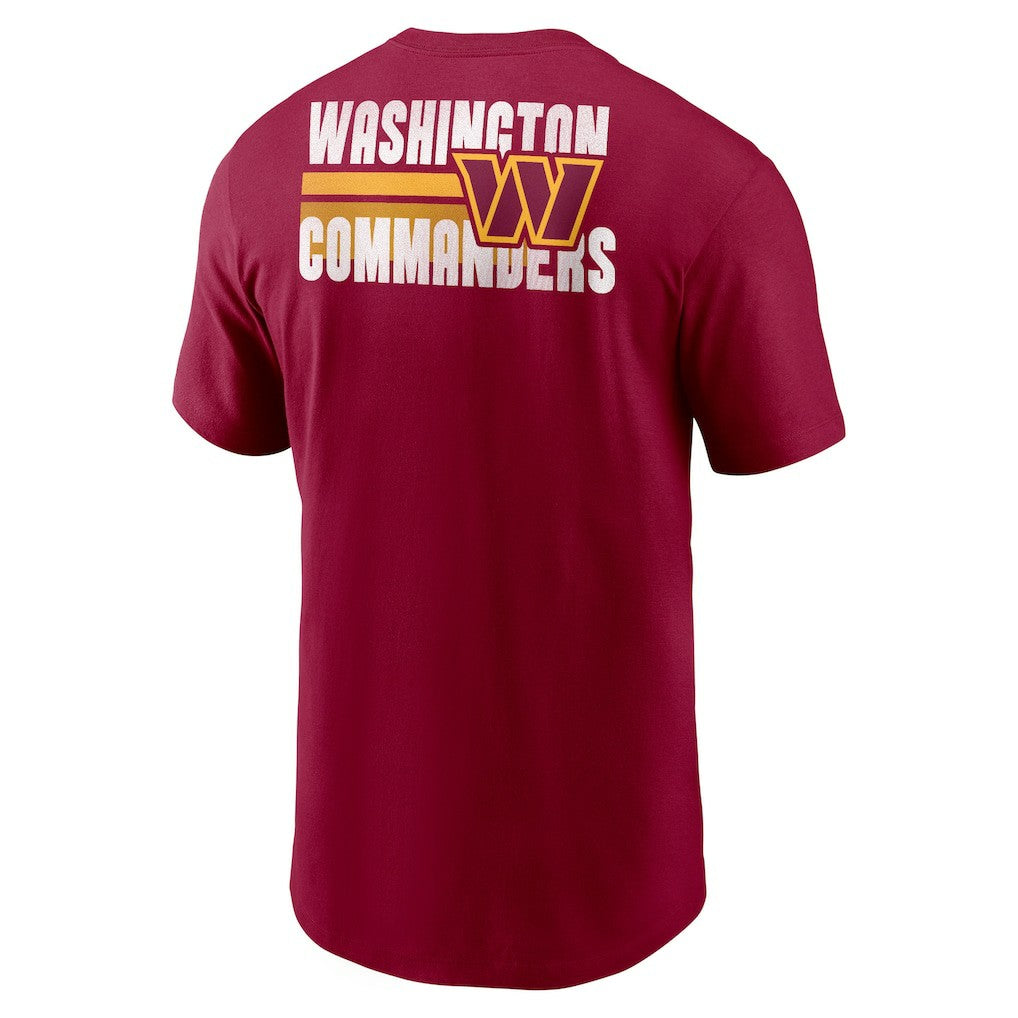 Nike Washington Commanders Blitz Essential T-Shirt Burgundy
