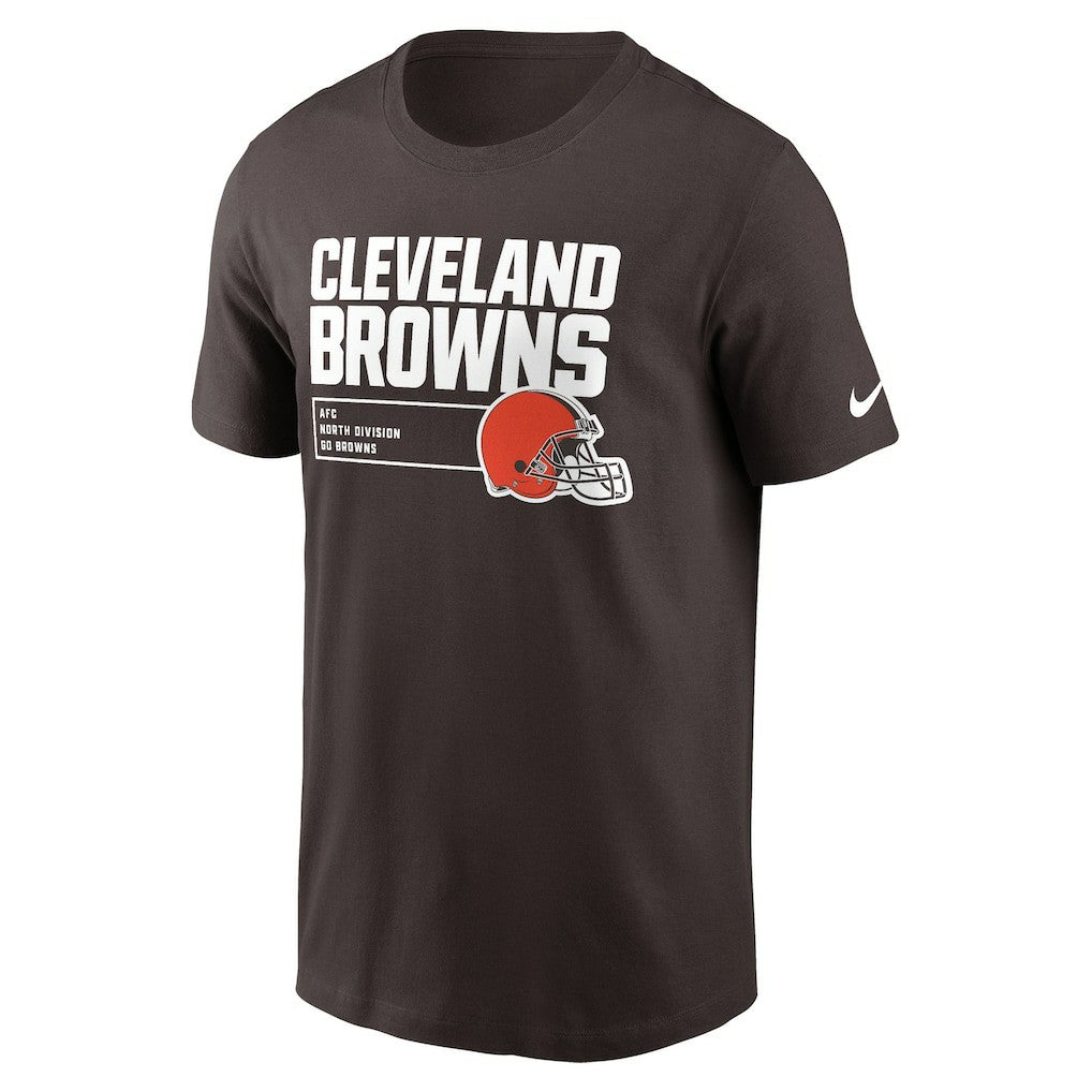 Nike Cleveland Browns Division Essential T-Shirt Brown