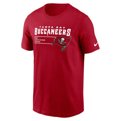 Nike Tampa Bay Buccaneers Division Essential T-Shirt Red