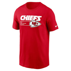 Nike Kansas City Chiefs Division Essential T-Shirt Red