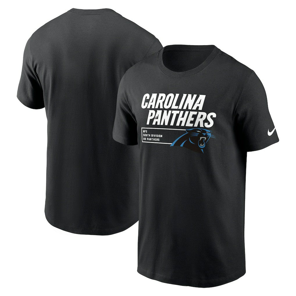 Nike Carolina Panthers Division Essential T-Shirt Black