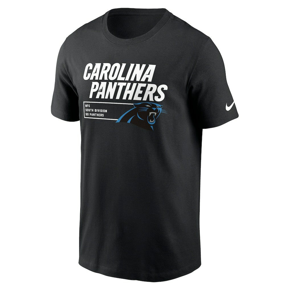 Nike Carolina Panthers Division Essential T-Shirt Black