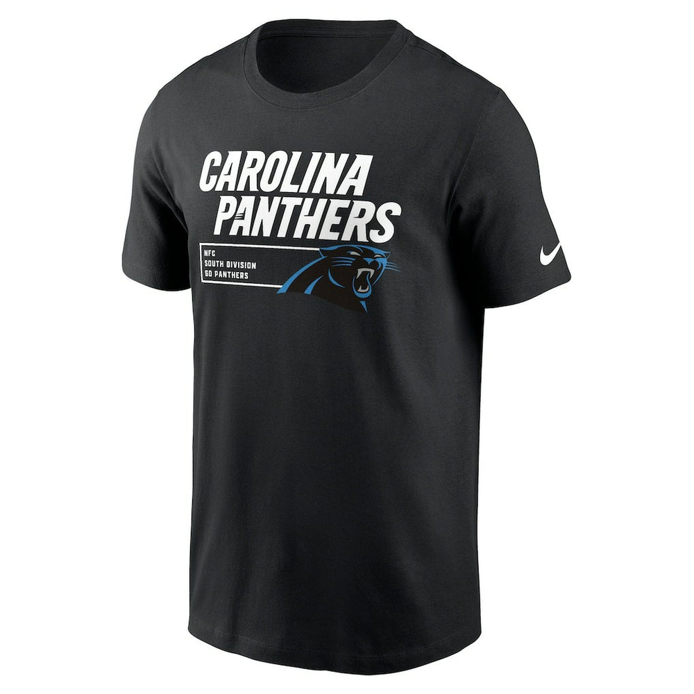 Nike Carolina Panthers Division Essential T-Shirt Black