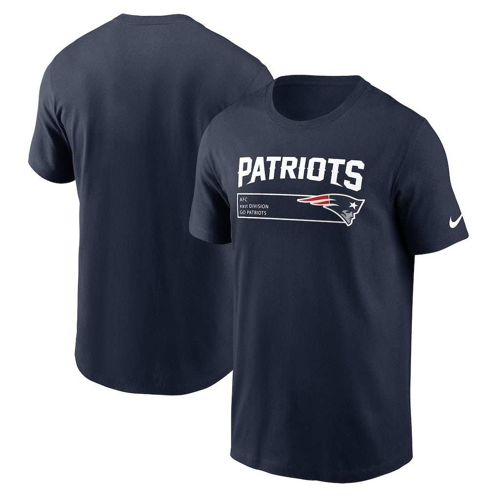Nike New England Patriots Division Essential T-Shirt Navy