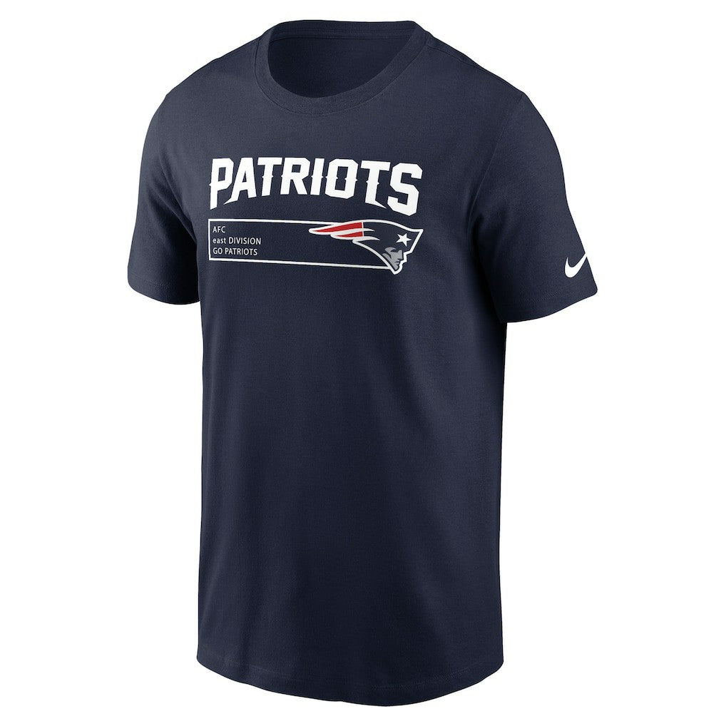 Nike New England Patriots Division Essential T-Shirt Navy