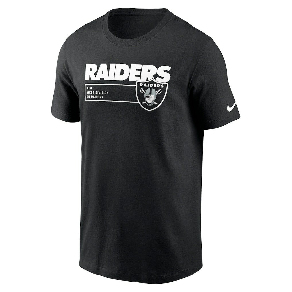 Nike Las Vegas Raiders Division Essential T-Shirt Black
