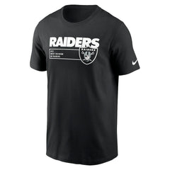 Nike Las Vegas Raiders Division Essential T-Shirt Black