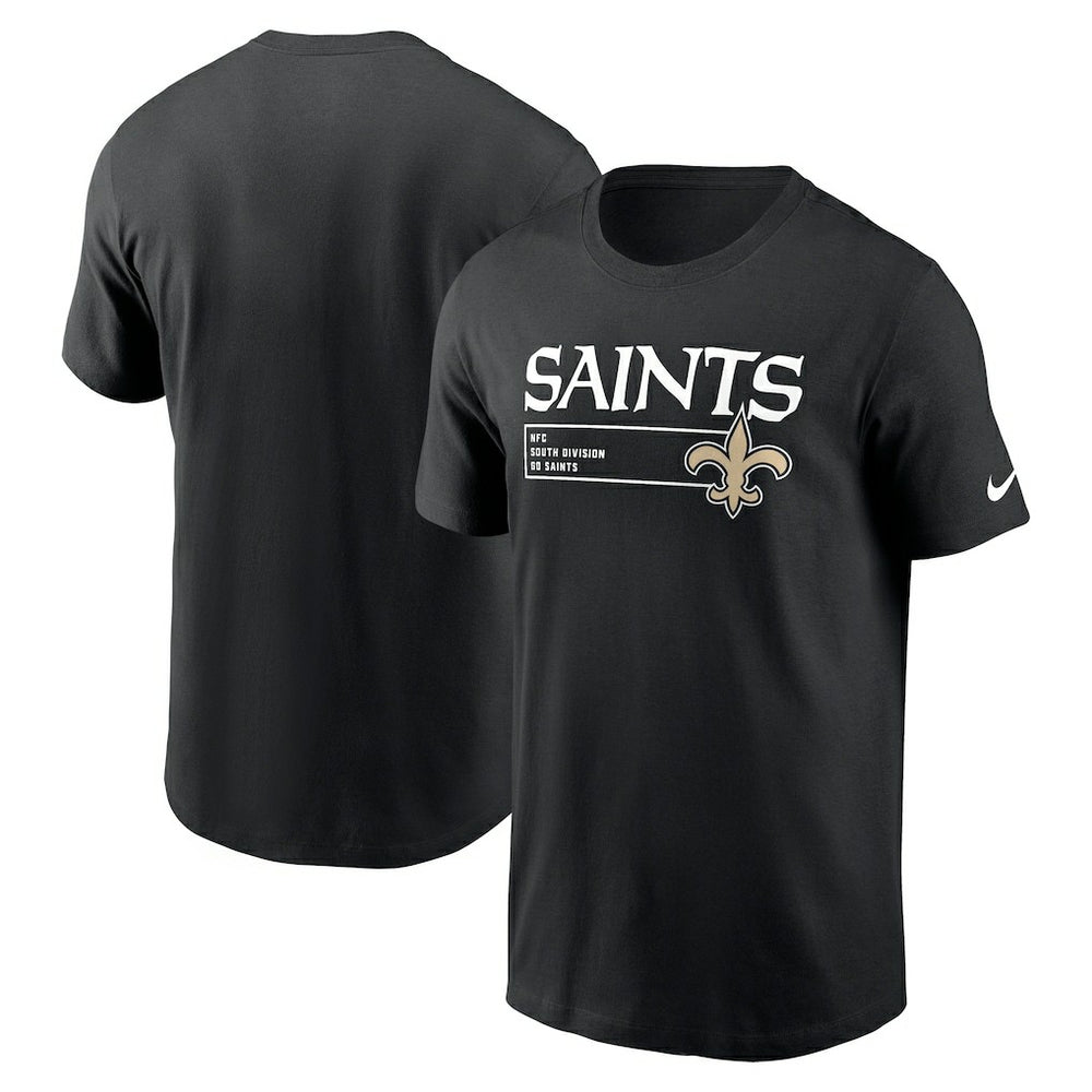 Nike New Orleans Saints Division Essential T-Shirt Black