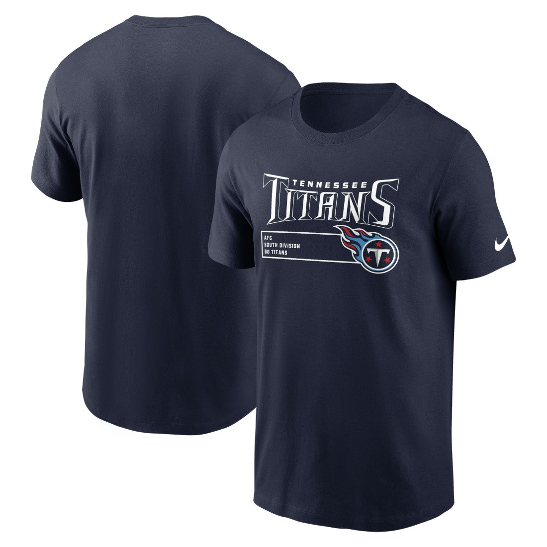 Nike Tennessee Titans Division Essential T-Shirt Navy