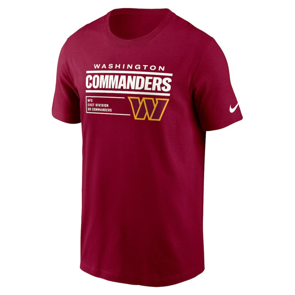 Nike Washington Commanders Division Essential T-Shirt Burgundy