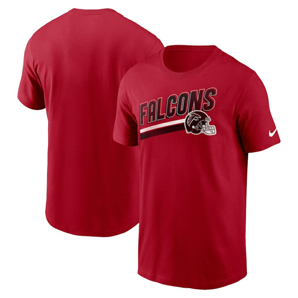 Nike Atlanta Falcons Essential Blitz Lockup T-Shirt Red