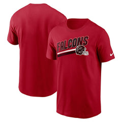 Nike Atlanta Falcons Essential Blitz Lockup T-Shirt Red