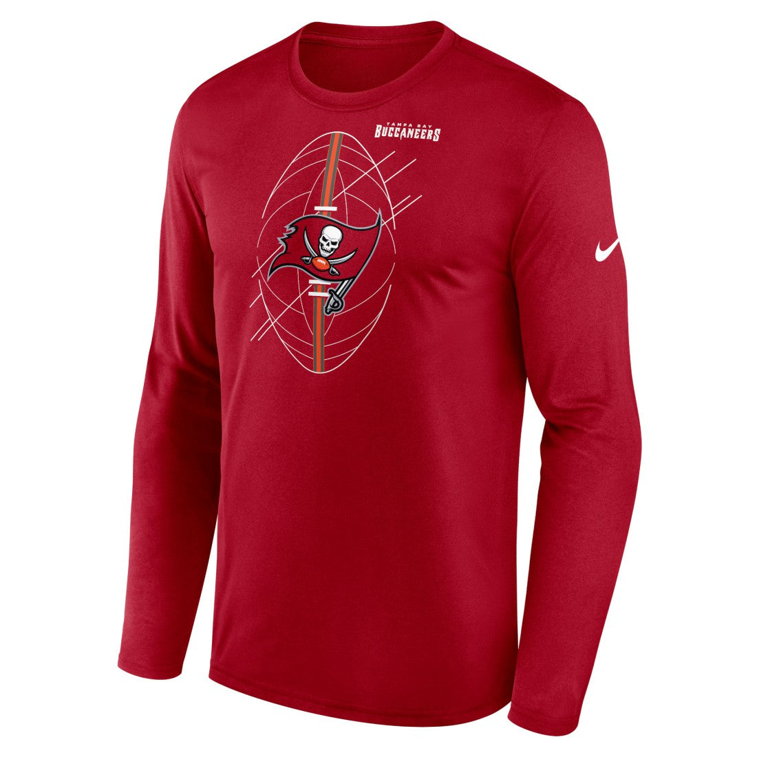 Nike Tampa Bay Buccaneers Legend Icon Long Sleeve T-Shirt Red
