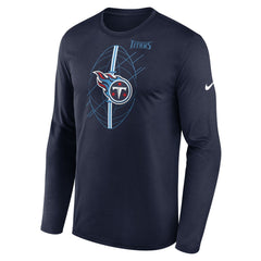 Nike Tennessee Titans Legend Icon Long Sleeve T-Shirt Navy