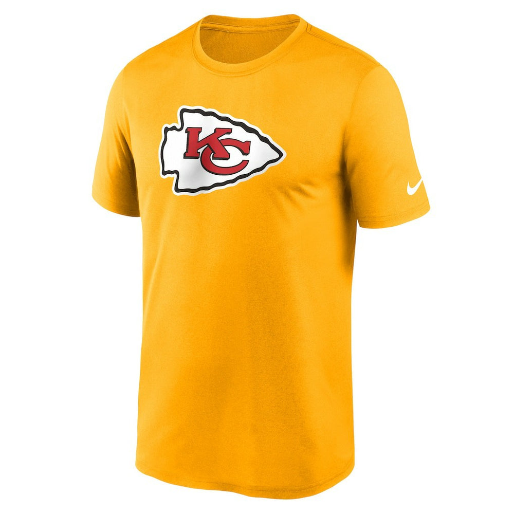 Nike Kansas City Chiefs Primetime Legend Logo Performance T-Shirt Gold