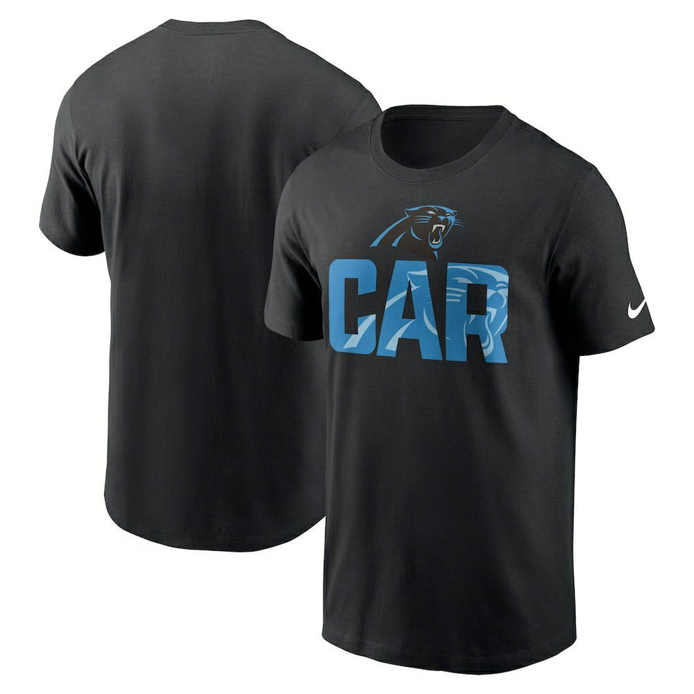 Nike Carolina Panthers Local Essential T-Shirt Black