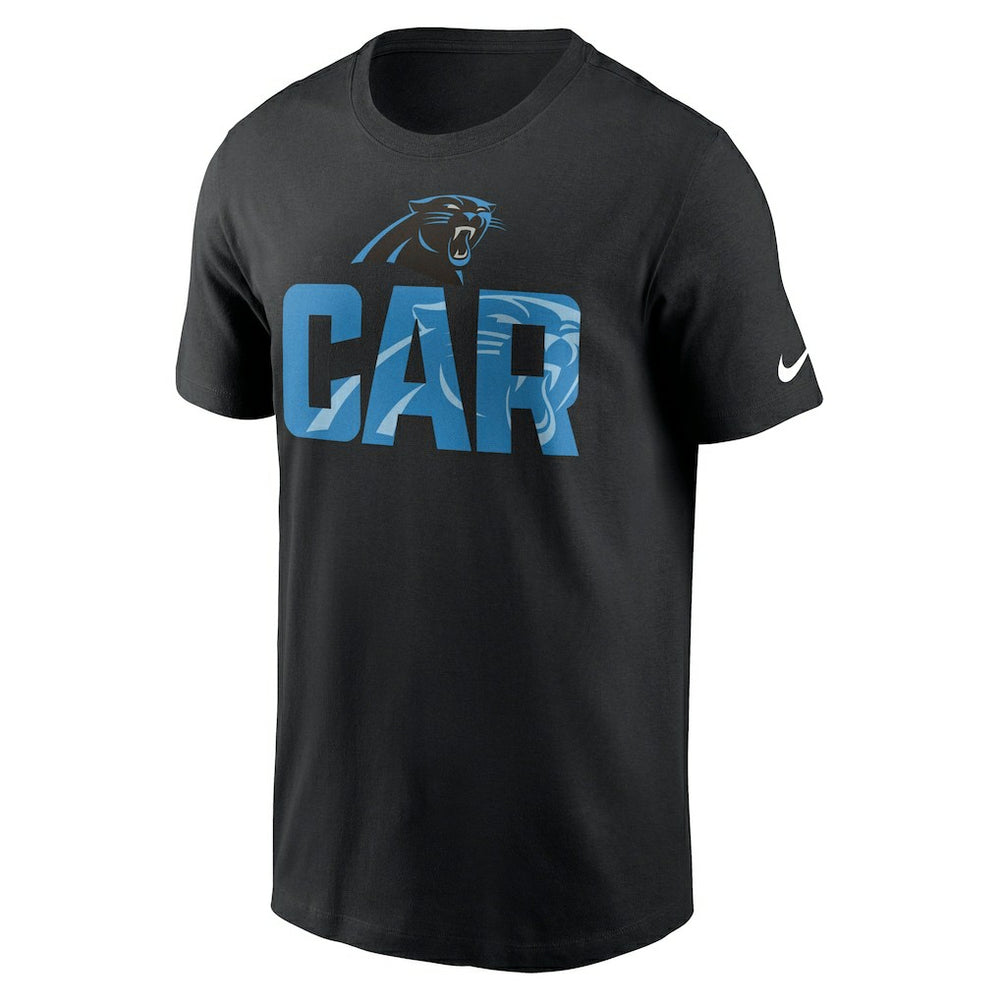 Nike Carolina Panthers Local Essential T-Shirt Black