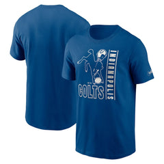 Nike Indianapolis Colts Lockup Essential T-Shirt Royal