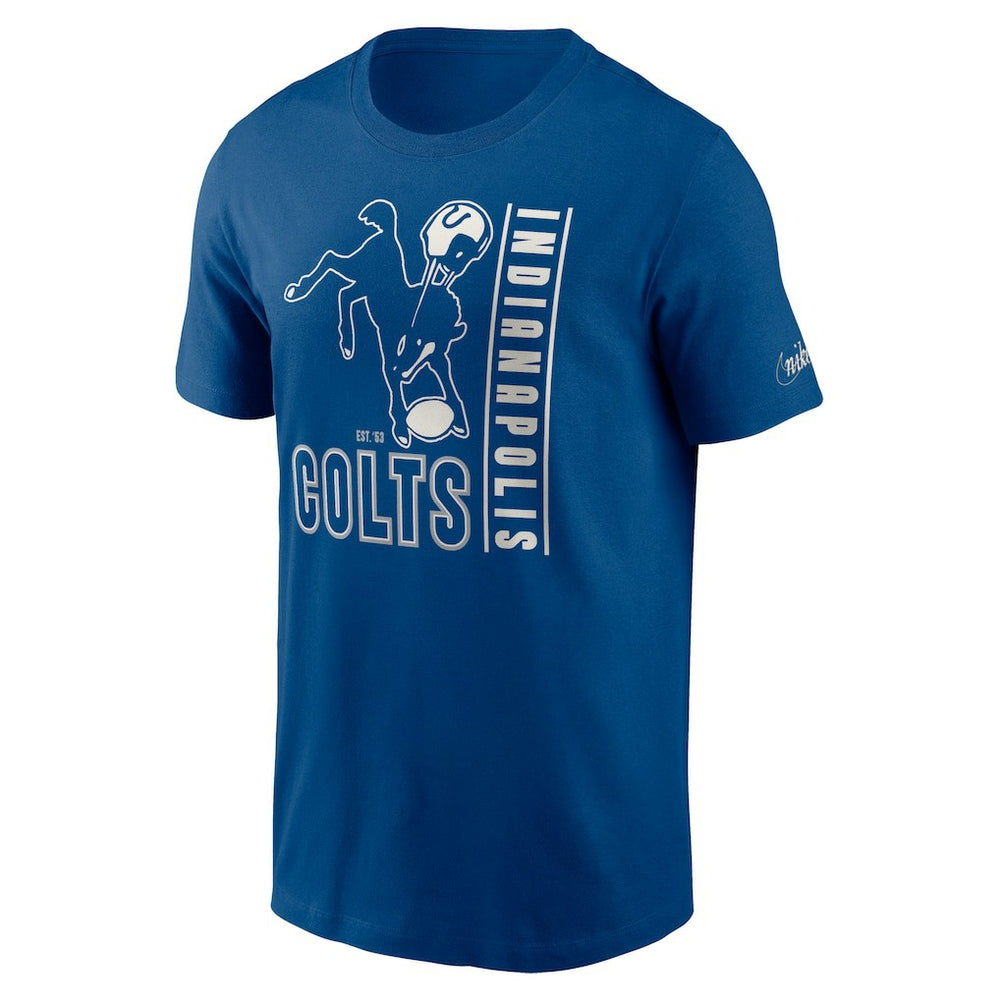 Nike Indianapolis Colts Lockup Essential T-Shirt Royal