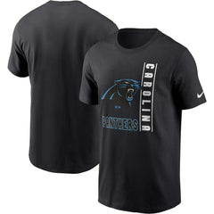 Nike Carolina Panthers Lockup Essential T-Shirt Black
