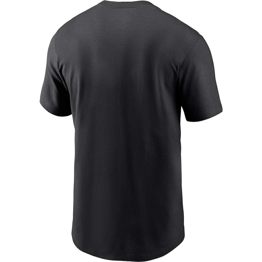 Nike Carolina Panthers Lockup Essential T-Shirt Black