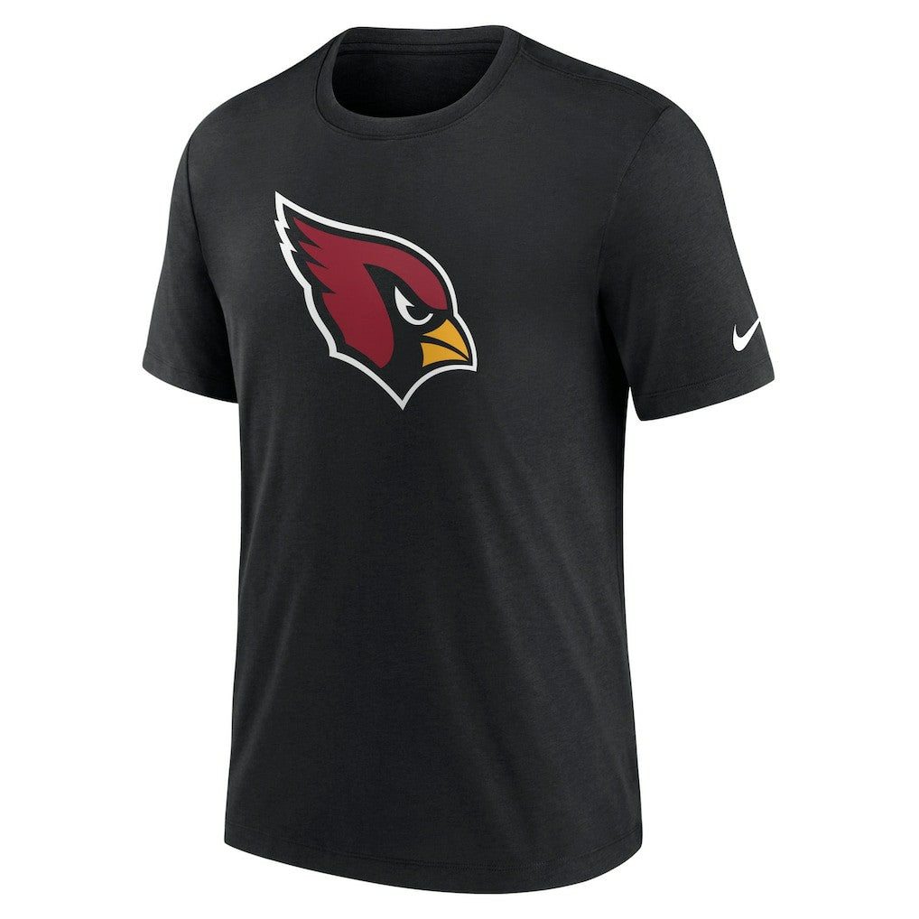 Nike Arizona Cardinals Rewind Logo Tri-Blend T-Shirt Black