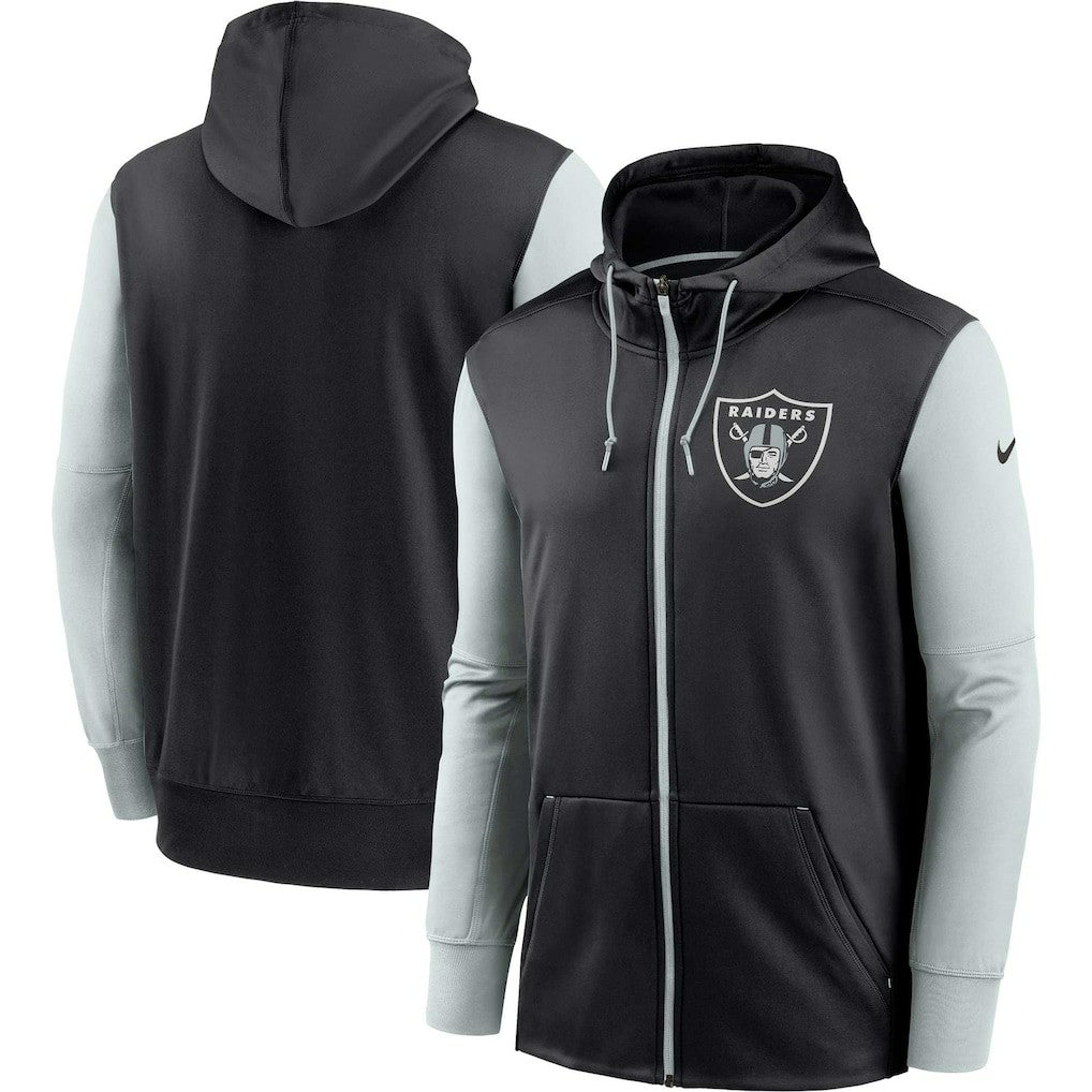 Nike Las Vegas Raiders Performance Full-Zip Hoodie Black