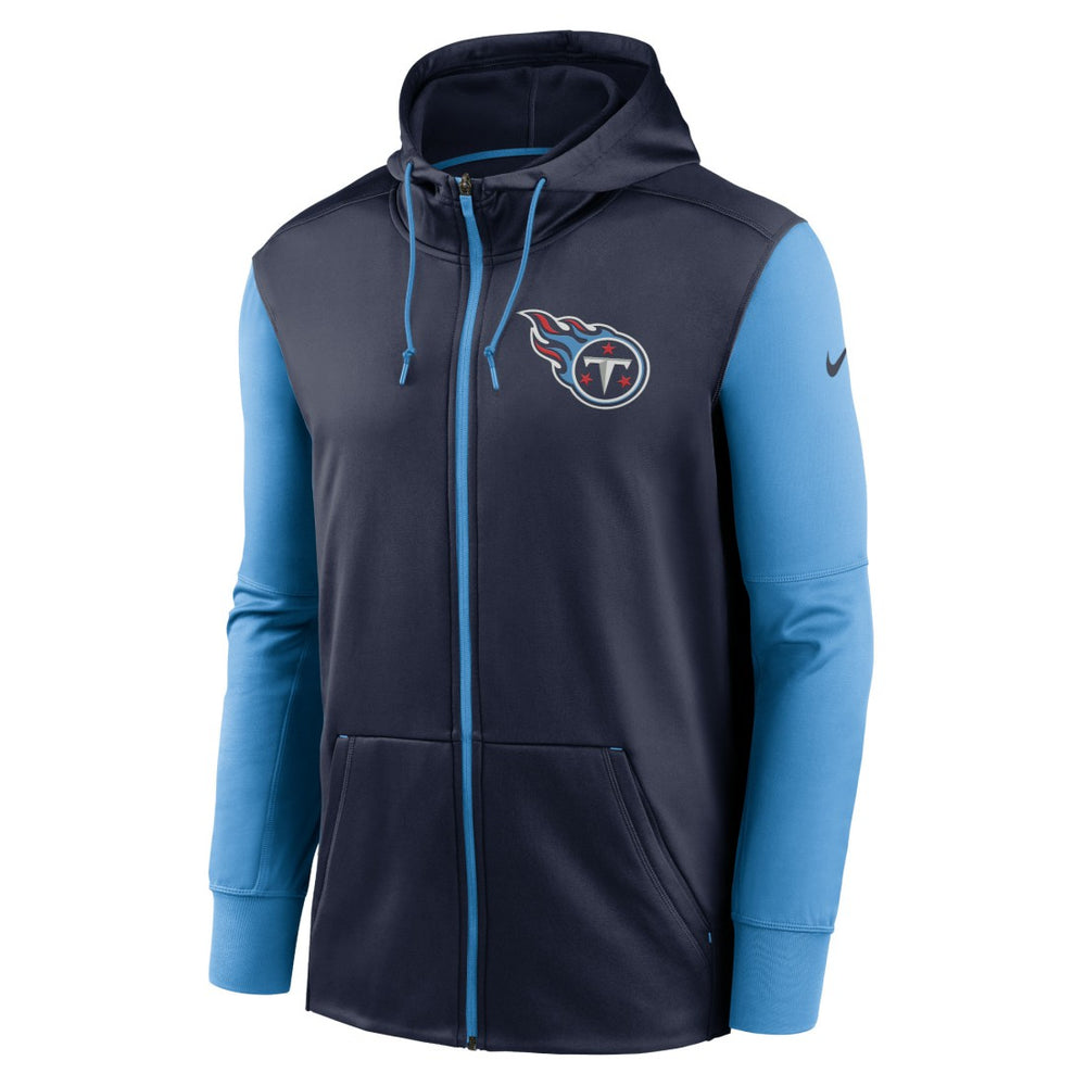 Nike Tennessee Titans Performance Full-Zip Hoodie Navy