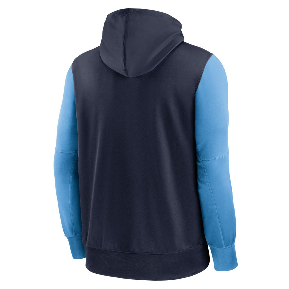 Nike Tennessee Titans Performance Full-Zip Hoodie Navy