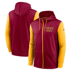 Nike Washington Commanders Performance Full-Zip Hoodie Burgundy