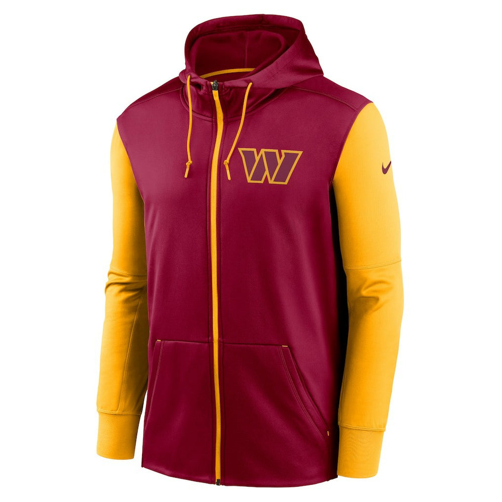 Nike Washington Commanders Performance Full-Zip Hoodie Burgundy