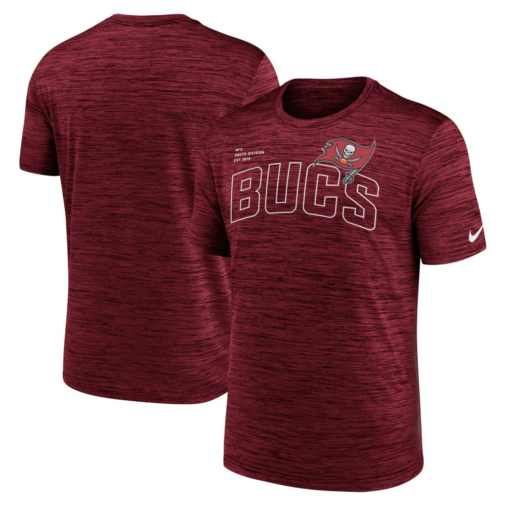 Nike Tampa Bay Buccaneers Velocity Arch Performance T-Shirt Red
