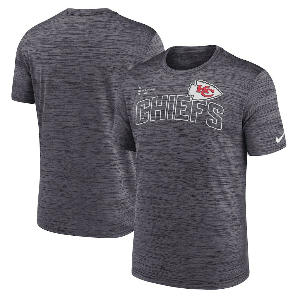 Nike Kansas City Chiefs Velocity Arch Performance T-Shirt Black
