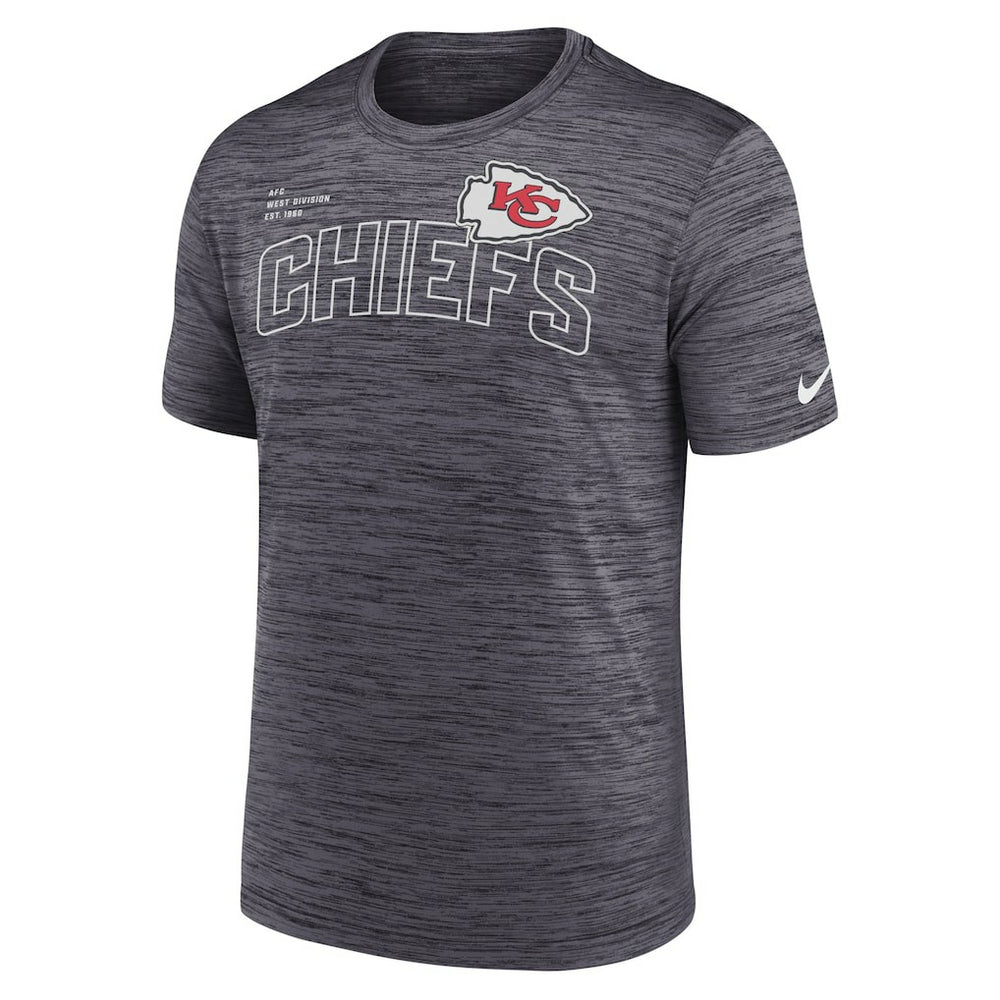 Nike Kansas City Chiefs Velocity Arch Performance T-Shirt Black