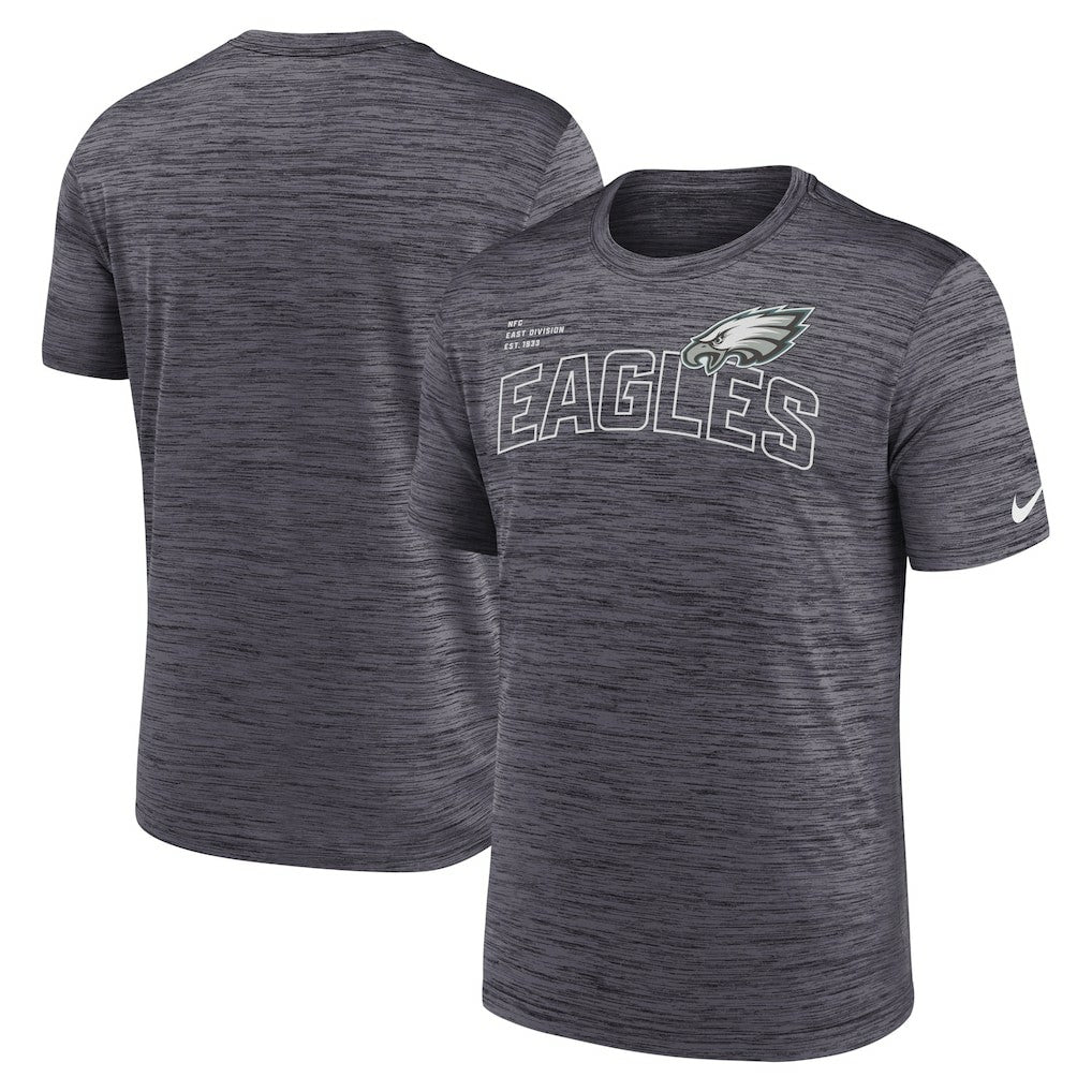 Nike Philadelphia Eagles Velocity Arch Performance T-Shirt Black