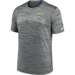 Nike Los Angeles Chargers Velocity Arch Performance T-Shirt Anthracite
