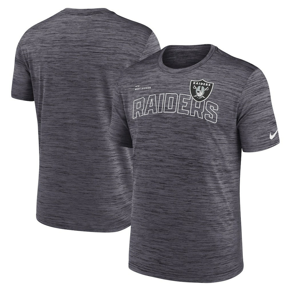 Nike Las Vegas Raiders Velocity Arch Performance T-Shirt Black
