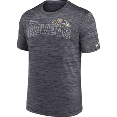 Nike Baltimore Ravens Velocity Arch Performance T-Shirt Black