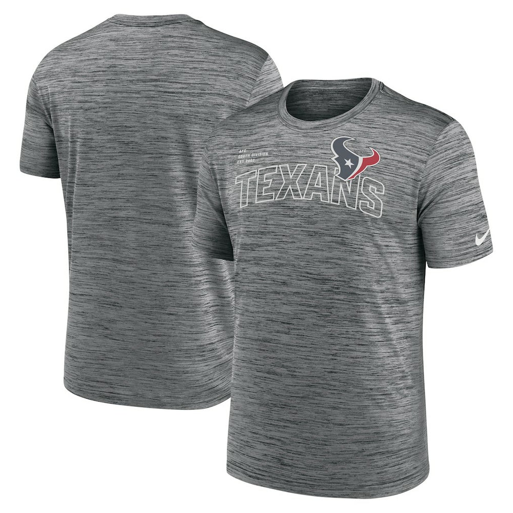 Nike Houston Texans Velocity Arch Performance T-Shirt Anthracite