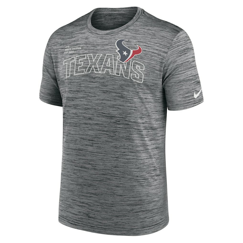 Nike Houston Texans Velocity Arch Performance T-Shirt Anthracite