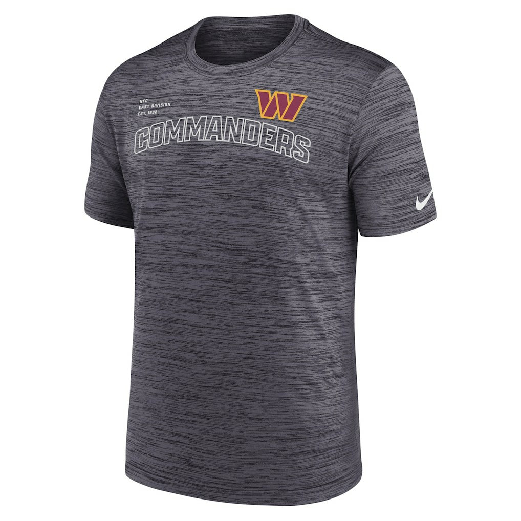 Nike Washington Commanders Velocity Arch Performance T-Shirt Black
