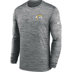 Nike Los Angeles Rams Velocity Long Sleeve T-Shirt Anthracite