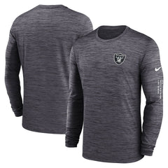 Nike Las Vegas Raiders Velocity Long Sleeve T-Shirt Black