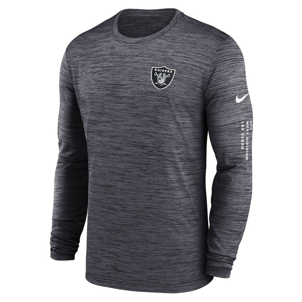 Nike Las Vegas Raiders Velocity Long Sleeve T-Shirt Black