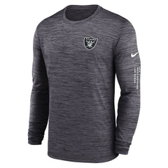 Nike Las Vegas Raiders Velocity Long Sleeve T-Shirt Black