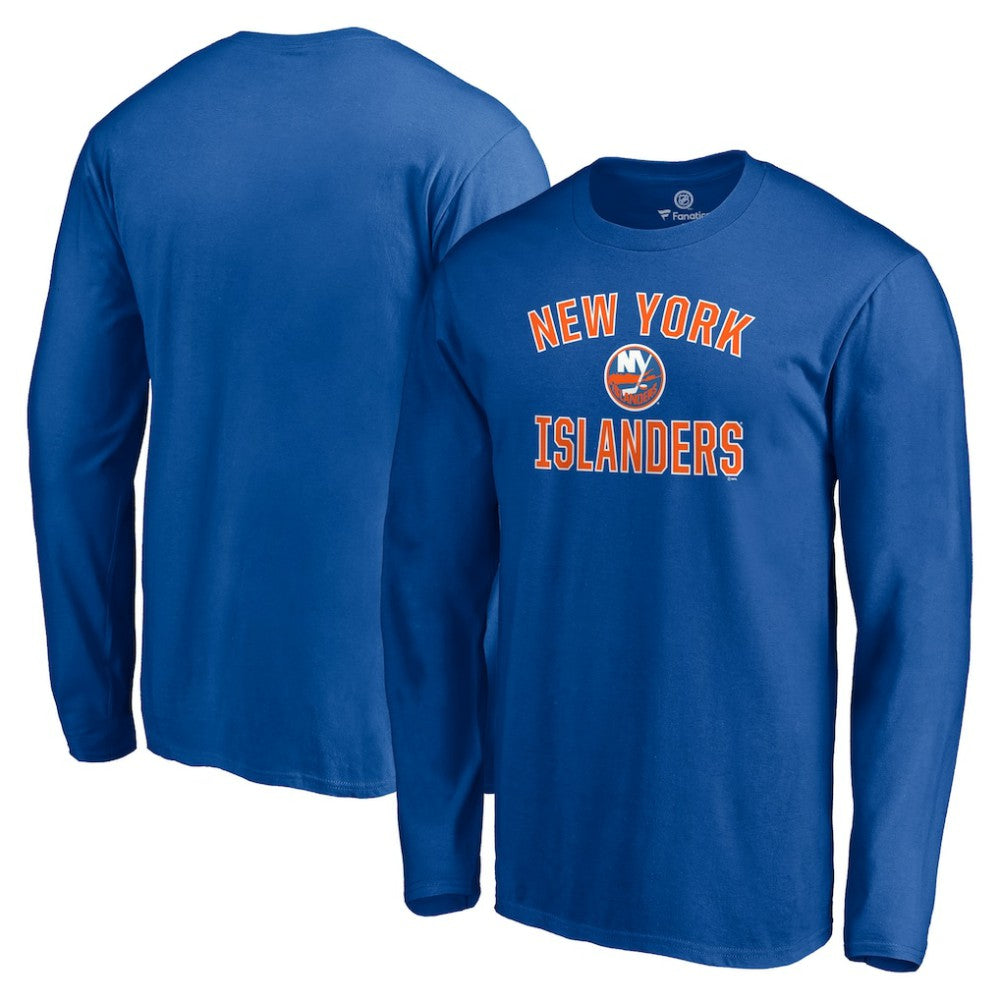 New York Islanders Victory Arch Long Sleeve T-Shirt - Royal - NHL 5093589