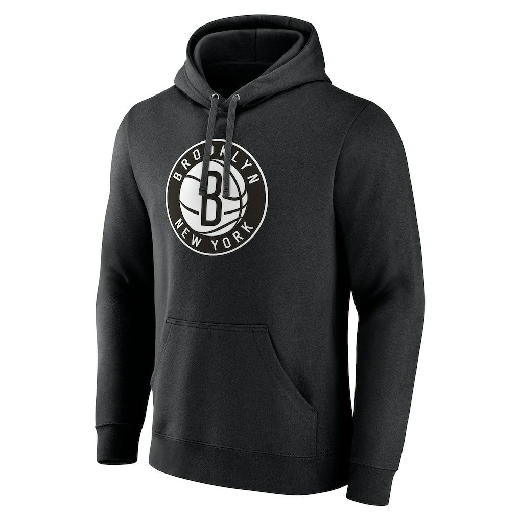 Brooklyn Nets Alternate Logo Pullover Hoodie Black